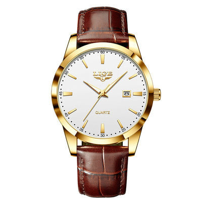 Montre Minimaliste Cuir Marron - Zeroh