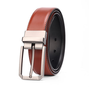 Old Money Brown Leather Belt - Zeroh