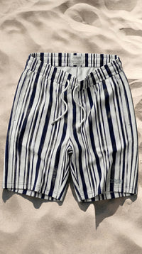 Short de Bain "Rayures Riviera"
