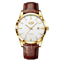 Montre Minimaliste Cuir Marron - Zeroh