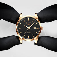 Montre Minimaliste Cuir Marron - Zeroh