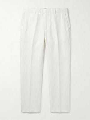 Old Money White Chino Pants - Zeroh