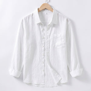 Linen Shirt Old Money - Zeroh