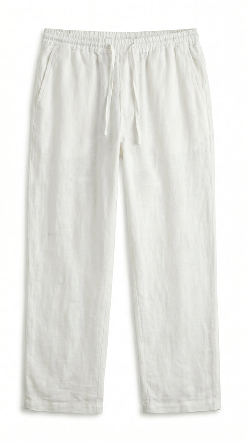 Old Money Linen Trousers - Zeroh